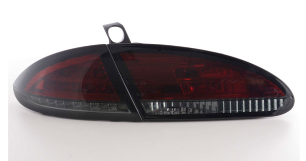 FK Paar LED-Rückleuchten Lightbar Seat Leon 2 MK2 1P BJ 05-09 Lightbar Black LHD