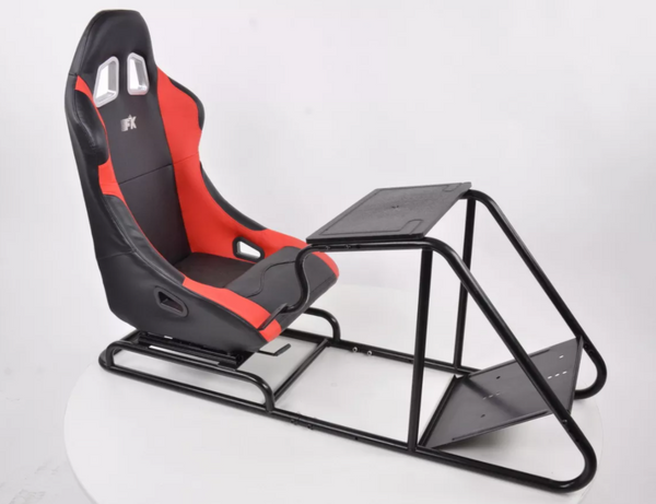 FK RED Simulator Chair Racing Seat Driving Game PC F1 Gaming Track Rally Drift