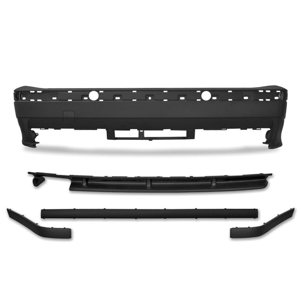 JOM BMW 3er 3-series E36 Rear Bumper Polyp Unpainted 90-98 M3 M Sport Style