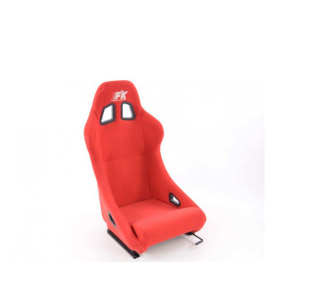 FK Universal Fixed Back Bucket Sports Seats RED Track Motorsport V2 Edition