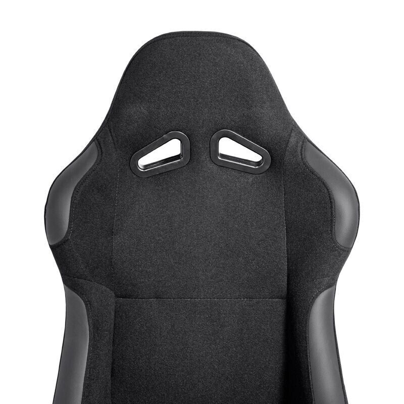 ATS BW x1 Universal Fixed Back Bucket Seats Black Fixed Back + slide runners