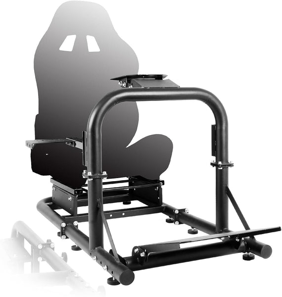 Driving Game Sim Racing Frame Rig - Add Seat Wheel Pedals Xbox PS PC C ...