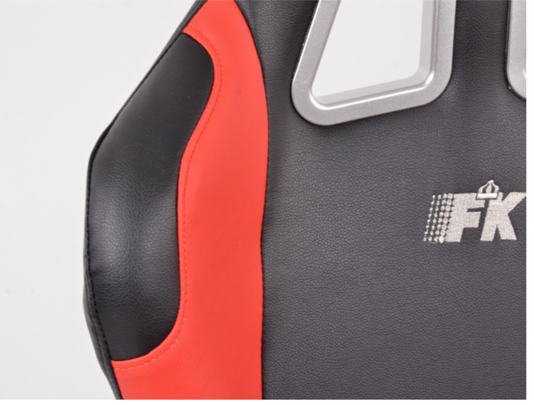 FK RED Simulator Chair Racing Seat Driving Game PC F1 Gaming Track Ral ...