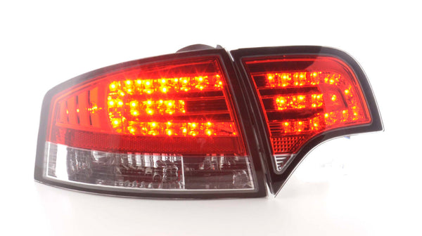 FK Set LED REAR Lights DRL Lightbar TAIL LIGHTS Black Audi A4 04-07 B6 8E B7