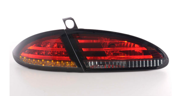 FK Pair LED Rear Lights Lightbar Tail Lamp Seat Leon 2 MK2 1P BJ 05-09 Black LHD