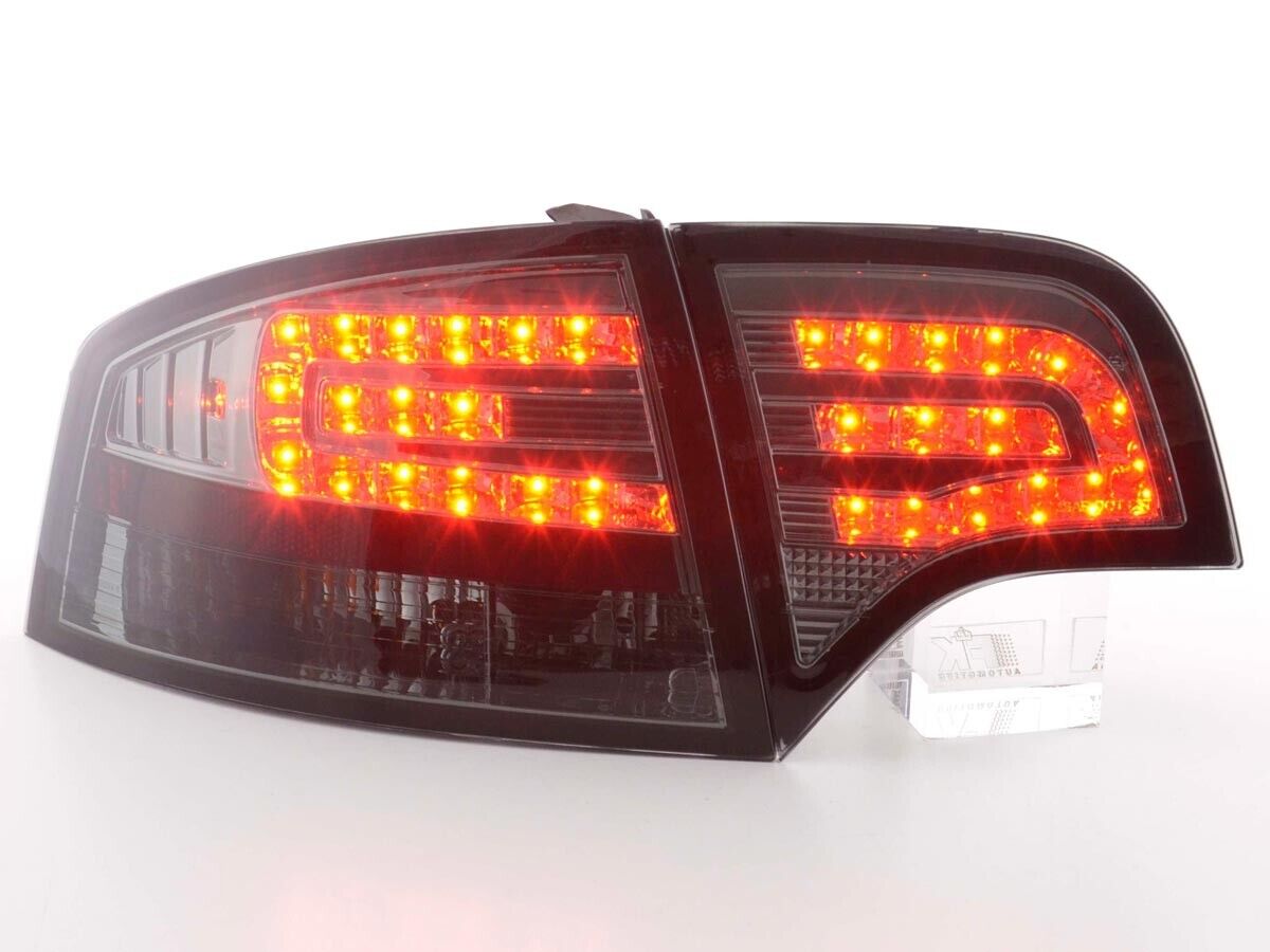 FK Set LED REAR Lights DRL Lightbar TAIL LIGHTS Smoke Audi A4 04-07 B6 8E B7