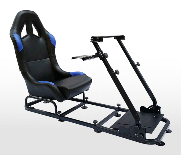 Fahrspiel Klappstuhl Sim Racing Sitz &amp; Rahmen Xbox PS PC Gaming Wheel Rig