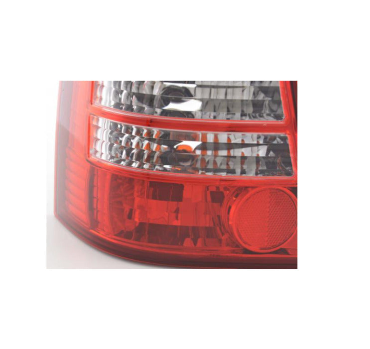 FK Pair Rear Lights Tail Lamps VW Golf 4 MK4 Bora 1J 98-03 red clear LHD