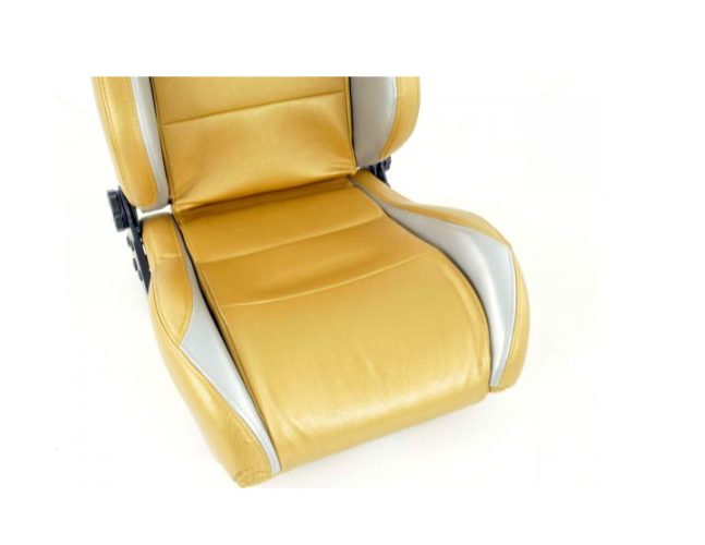 FK Universal Reclining Bucket Sports Seats - Motorsport Gold Edition