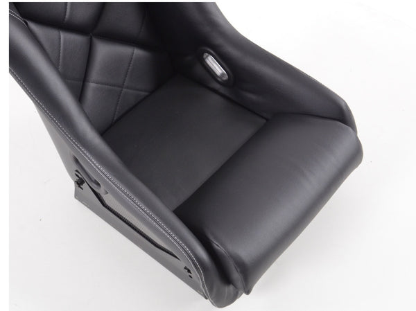 FK Universal Reclining Bucket Sports Seats - Carbon Shell Lightweight Black Edition