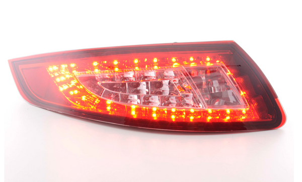 FK Pair LED DRL Lightbar Rear Lights Porsche 911 997 05-09 red clear GTLHD