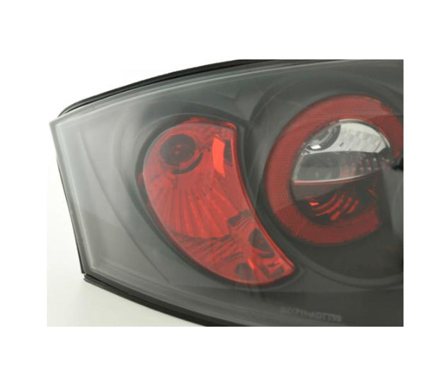 FK Pair REAR Crystal Red & Black LIGHTS Audi TT 8N 99-06 black 1.8 3.2 LHD