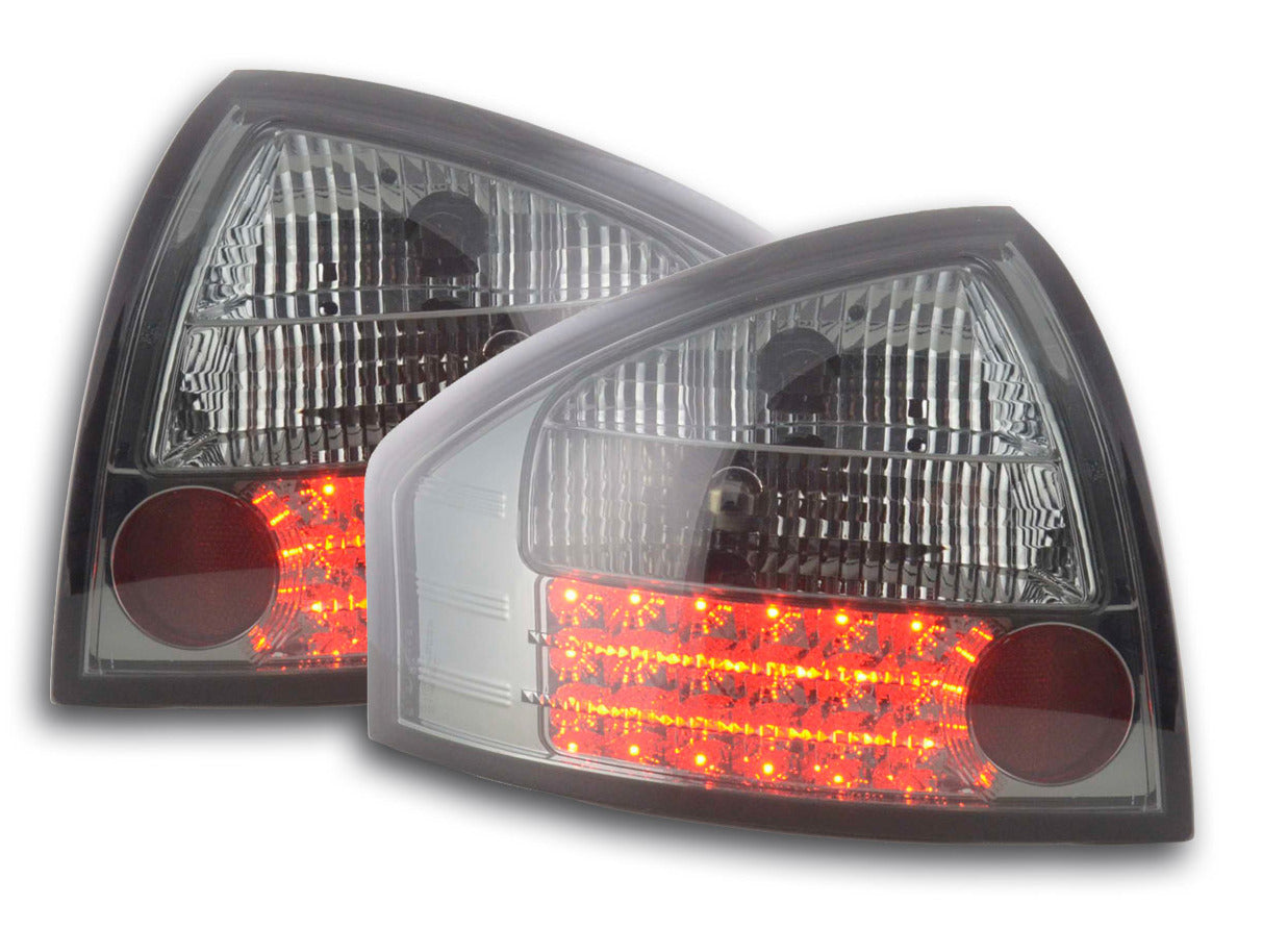 FK Pair LED Lightbar DRL Rear Lights Tail Audi A6 4B 97-03 black A6 C5 S6 LHD