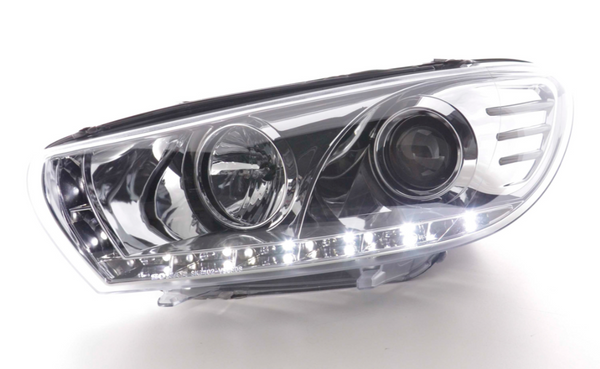 FK Paar LED DRL Lightbar Halo Scheinwerfer VW Scirocco 3 Mk3 13 08+ LHD