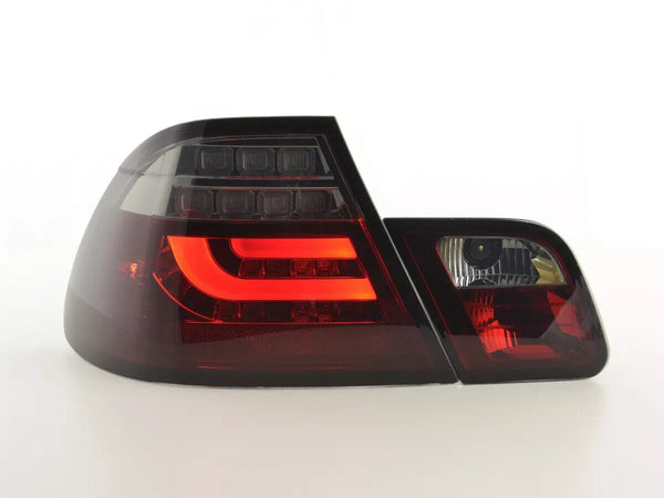 FK Pair Smoke BLACK LED REAR LIGHTS BMW E46 Coupe 03-07 red / black 330 320 LHD