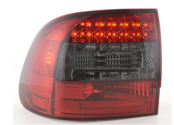FK Paire LED DRL Arrière Feux Porsche Cayenne 955 02-06 Rouge Fumée Noir 9PA LHD