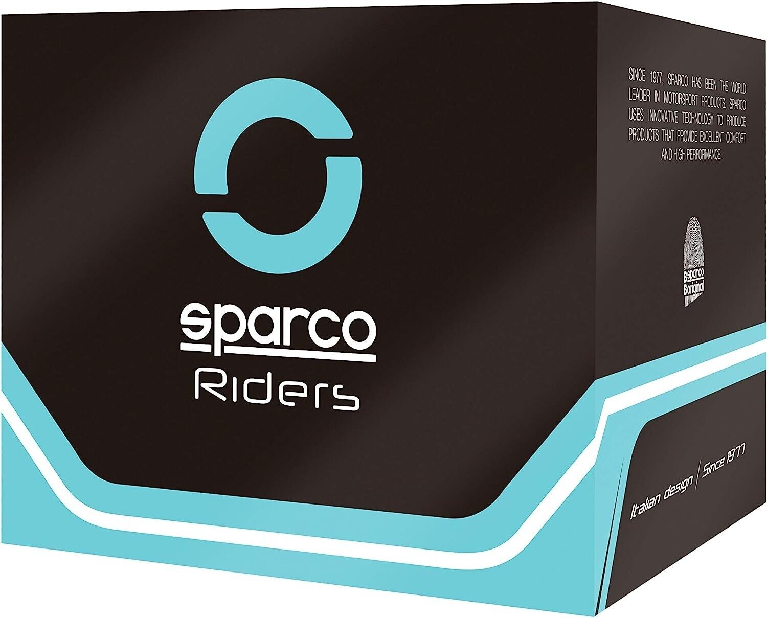 Sparco Riders Demi Jet Motorradhelm Blau &amp; Weiß XL Open Face ABS Universal