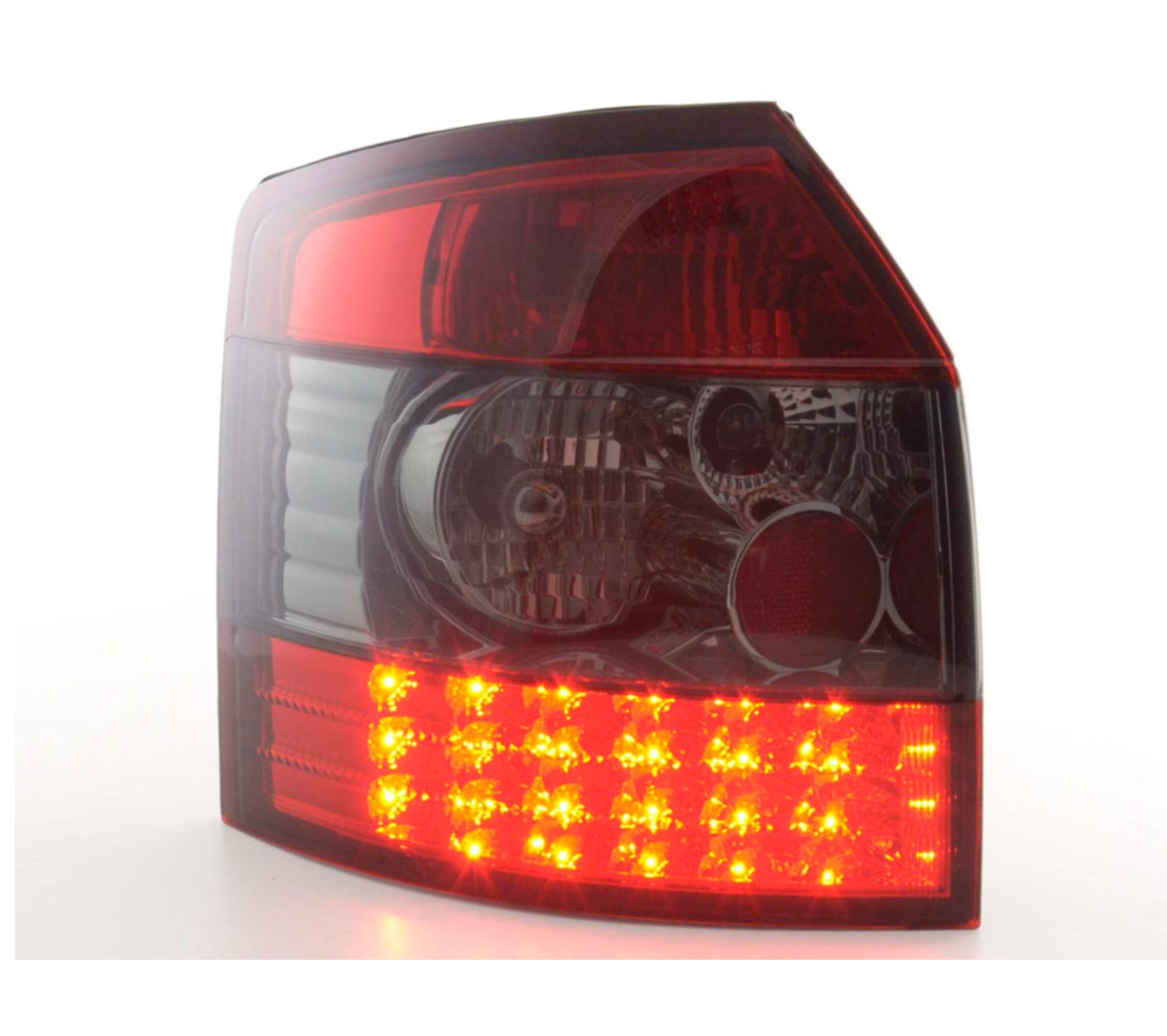 FK Set LED REAR Lights Tail Audi A4 Avant 8E 01-04 black / red S4 B6