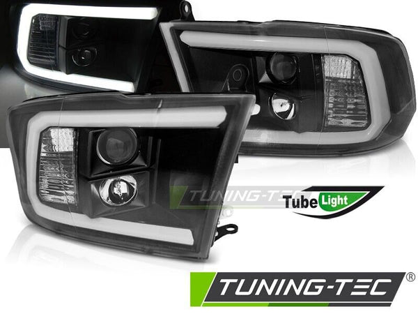 Tuning-Tec Pair LED DRL Halo Headlights DODGE RAM 09-18 LHD