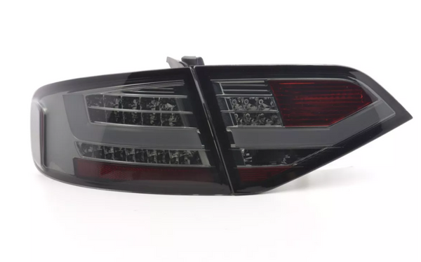 FK Set Audi A4 B8 8K 07-11 LED REAR Lights DRL Lightbar TAIL LIGHTS Smoke S4