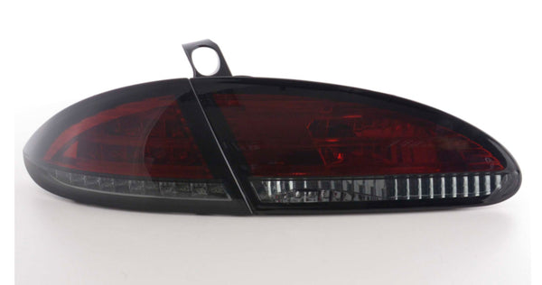 FK Pair LED Rear Lights Lightbar Tail Lamp Seat Leon 2 MK2 1P BJ 05-09 Black LHD