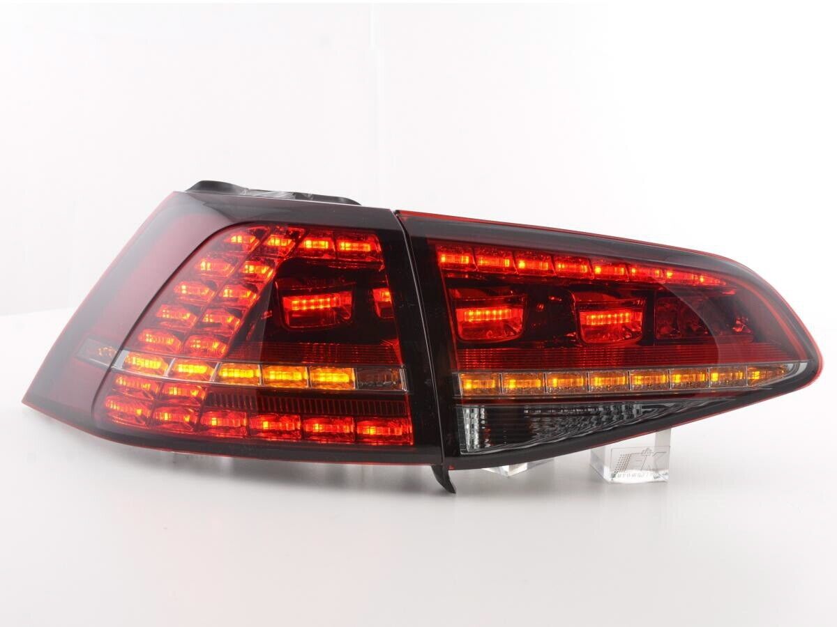 FK Pair VW Golf 7 MK7 7.5 R FL LED DRL Rear Lights Dynamic Taillights 12-17 UNIV