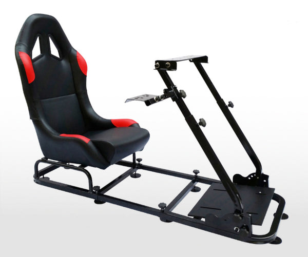 Driving Game Folding Chair Sim Racing Seat & Frame Xbox PS PC Gaming Wheel Rig