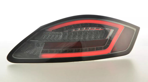 FK Pair Led Rear Lights Porsche Boxster 987 04-09 SMOKE LHD GT3 anim seq indic