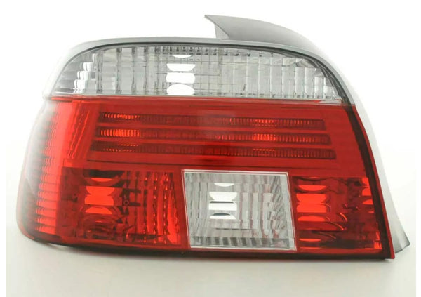 FK Pair Rear Lights Red & White Cystal BMW 5-series E39 95-00 520 528 540 M5