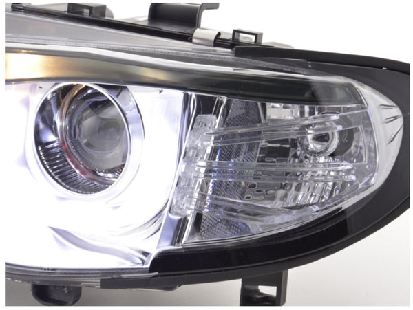 FK Pair LED DRL 3D lightbar headlights BMW 3-Series E46 Saloon Touring 02-05 RHD