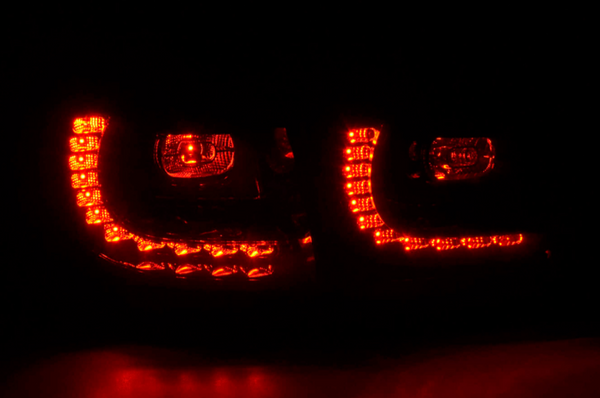 FK VW GOLF MK6 MK 6 08–12 1K LED REAR LIGHTS LAMPS TAIL BLACK LHD GTI LOOK