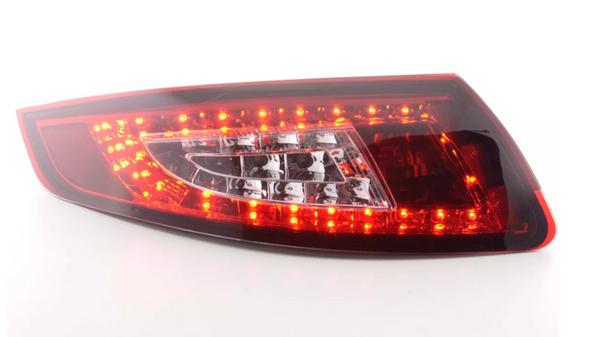 FK Pair LED DRL Lightbar Rear Lights Tail Lamps Porsche 911 997 05-09 red clear edition GT LHD