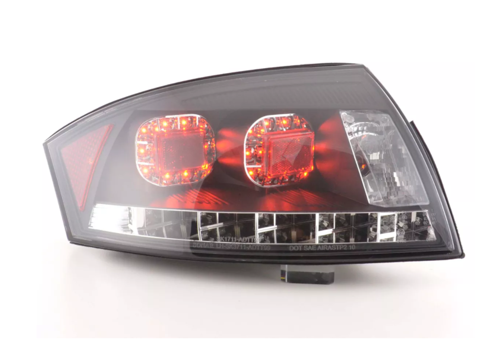 FK Paar LED DRL Lightbar Rückleuchten Audi TT 8N 99-06 schwarz LHD 1.8 3.2 LHD