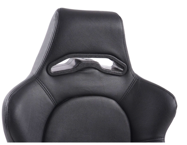 FK Universal Plegable Reclinable Cubo SPORTS Asientos - Motorsport Negro Edición