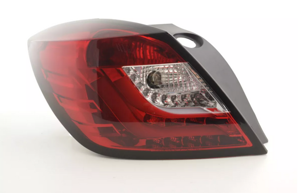 FK Paar LED-Lichtleiste DRL Rückleuchten Opel Vauxhall Astra H GTC 04-08 ROT