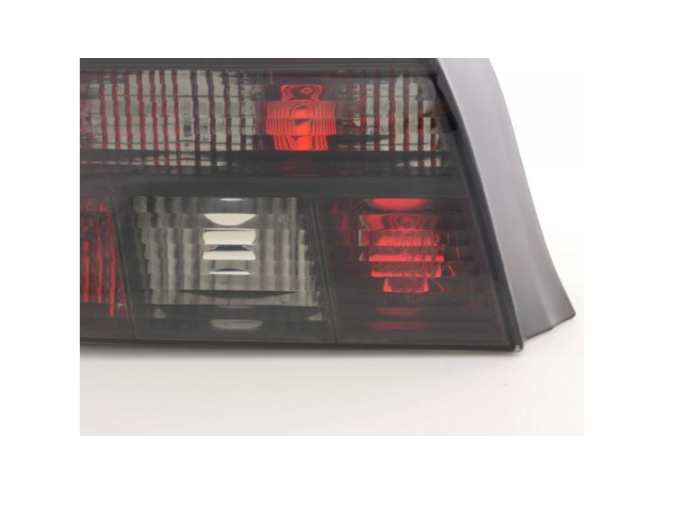 FK Pair Rear lights BMW 5-series E39 95-00 black Crystal smoke M Sport LHD M5