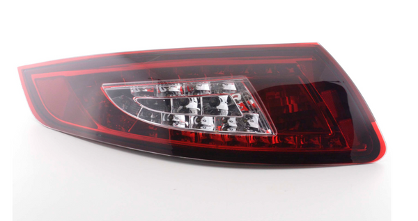 FK Pair LED DRL Lightbar Rear Lights Tail Lamps Porsche 911 997 05-09 red clear edition GT LHD