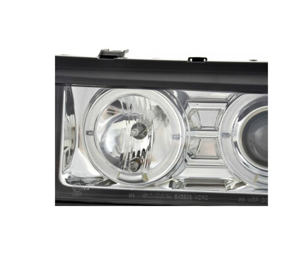 FK Angel Eye Halo Ring Headlights VW Corrado 53i 87-95 Chrome LHD