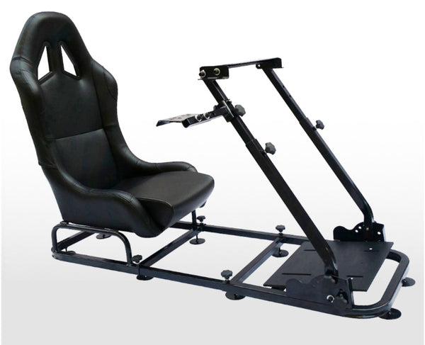 Driving Game Folding Chair Sim Racing Seat & Frame Xbox PS PC Gaming Wheel Rig