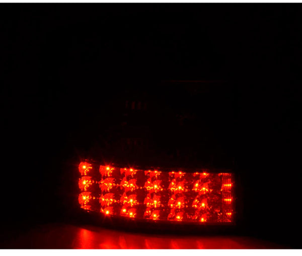 FK Set LED REAR Lights Tail Audi A4 Avant 8E 01-04 black / red S4 B6 LHD