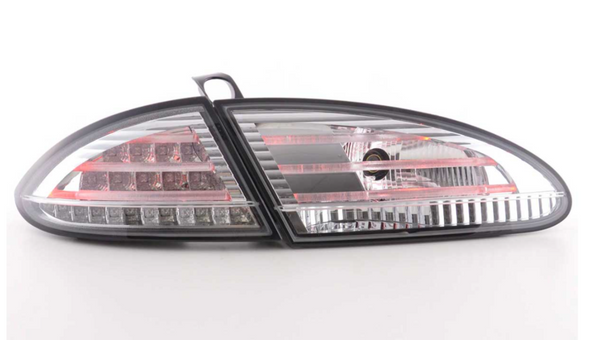 FK Paar LED-Rückleuchten Lightbar Seat Leon 2 MK2 1P 05-09 Chrome Light Bar LHD