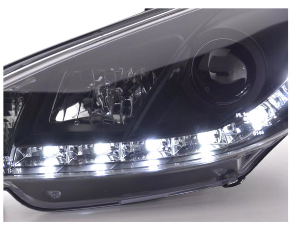 FK LED DRL Lightbar Halo Lightbar headlights Peugeot 206 S16 98+ LHD