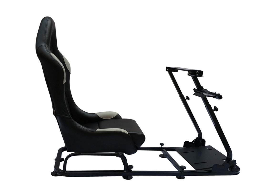 Driving Game Folding Chair Sim Racing Seat & Frame Xbox PS PC Gaming Wheel Rig