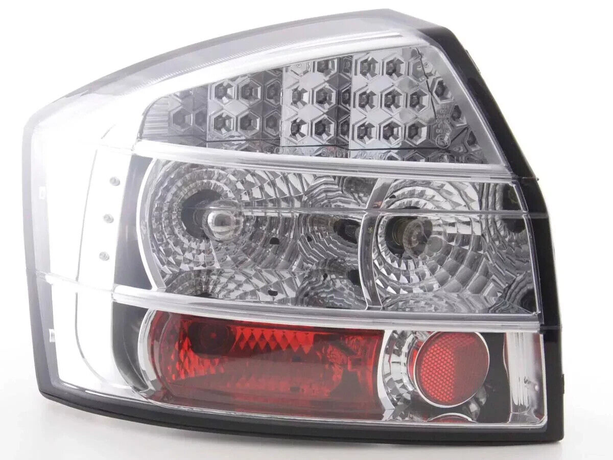 FK Set LED REAR Lights Audi A4 B6 8E Saloon Sedan 01-04 chrome S4 Plug & Play