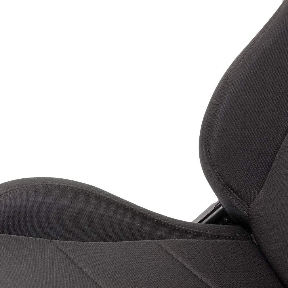 AS x1 TN Textile Sports Fold & Recline Bucket Seat Black inc slides