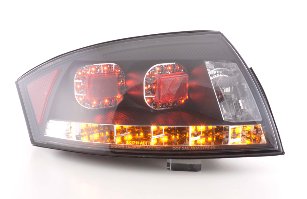 FK Paar LED DRL Lightbar Rückleuchten Audi TT 8N 99-06 schwarz LHD 1.8 3.2 LHD