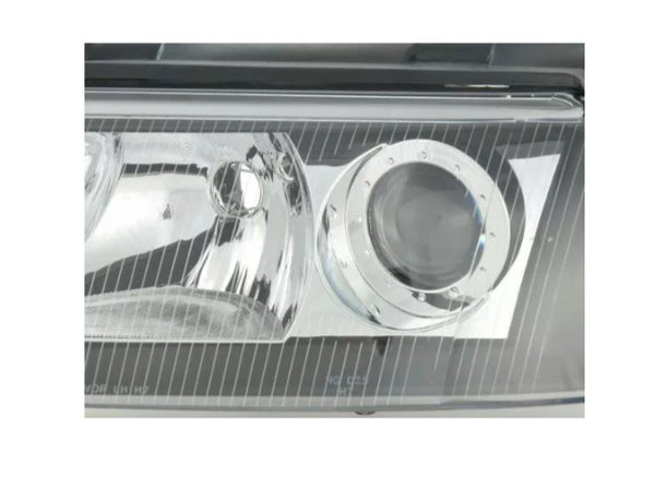 FK Pair headlights Audi A4 B5 8D 99-00 black S4 LHD + RHD Universal H7