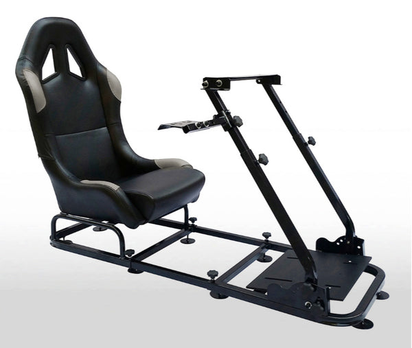 Driving Game Folding Chair Sim Racing Seat & Frame Xbox PS PC Gaming Wheel Rig