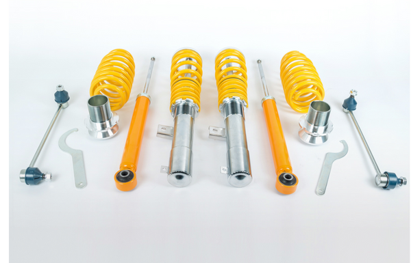 FK AK Street Coilovers Adj Lowering Kit TUV Fiat 500 2007+ 0.9 1.2 1.3 1.4