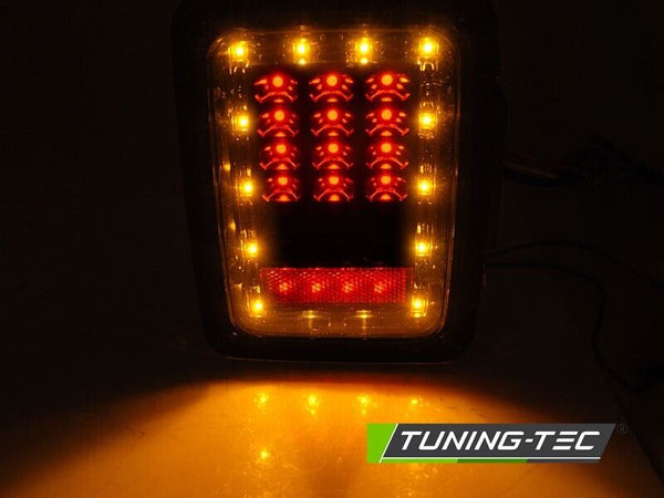 Tuning-Tec Pair LED Lightbar DRL Rear Lights CHRYSLER JEEP WRANGLER JK 07-18 LHD